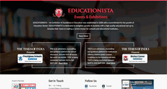 Desktop Screenshot of educationistaindia.com